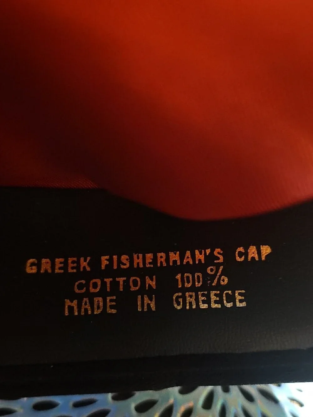 Black Brixton-Style Chain Detail Women's Cap made in Greece - 100% Cotton